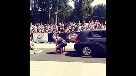 Car deadlift 400kgx5reps - insane me