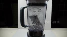 Tech blogger pulverises iPhone X in juicer, drinks liquid