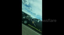 Horrific collision between Greyhound bus and semi-truck kills multiple on New Mexico interstate