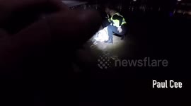 Woman pulled from sea in Bournemouth in early-morning rescue
