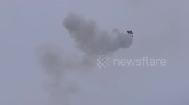 Muscle Biplane - Rich Goodwin on display at Bournemouth air festival 2018