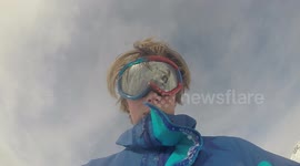 Snowboard Backflip