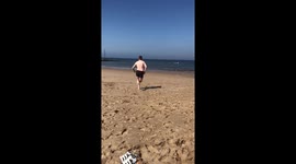 Cooling off in the sea