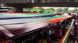 Pimp my ride: huge engine on canal boat