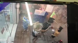 Dramatic video shows tourist smashed over the head with a bottle on Thai island
