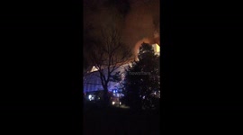 Iconic Littlewoods building in Liverpool engulfed in flames