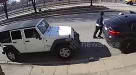 Carjacking GONE WRONG 2018, Caught on camera