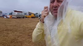 Adverse Weather @ Camp Bestival, Lulworth Cove.