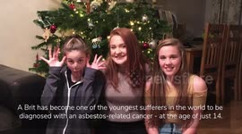 Appeal launched so teenage girl with rare form of asbestos-related cancer can go on dream holiday.