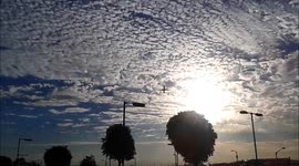 Sunny eventing departures from Heathrow RWY 09R