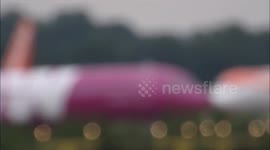 TF-GMA Gatwick departure