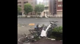 At least 10 dead as Typhoon Jebi sweeps through western Japan