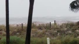 Storm Gordon kills one after tree collapses onto trailer