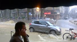 Flooding at Gignac Sept 2014