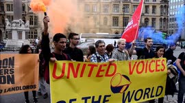 United voices , low wage strikes