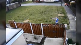 Yobs wielding and shooting firearms caught on camera as they cause terror in a community