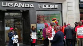 People power protest against Museveni dictatorship of Uganda must go in London, UK