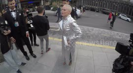 Rose McGowan arrives at 2018 GQ Awards