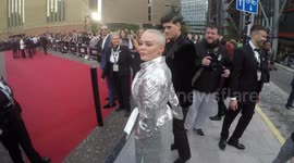 Rose McGowan arrives at 2018 GQ Awards