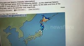 Aftershock data