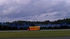 Jet school bus races micro jet pt.1