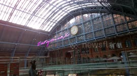 London St Pancras International Train Station