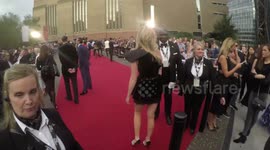 Paul Weller And Laura Whitmore Arrive At The GQ Awards