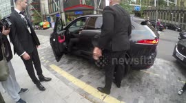 Singer John Legend Arrives At The GQ Awards 2018