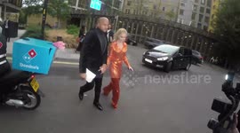 Katie Piper And Emily Maitlis Arrives At The GQ Awards