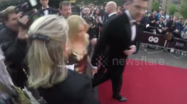 Kylie Minogue And Ronan Keating Arrive At The GQ Awards