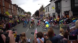 Huge crowds turn out to watch Tour of Britain in Nottinghamshire