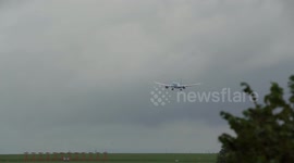 TUI dreamliner lands after flood causes runway to shut