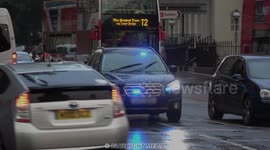 Specialist Unmarked Police Subaru Responding Euston
