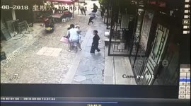 Moment residents flee as quake hits China’s Yunnan Province