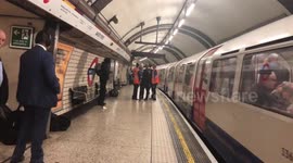 'So you're gonna f*** me up?' Man launches foul-mouthed tirade at commuter on Tube platform