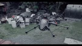 Inventor makes flying drone car to avoid traffic