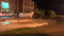 Streets flooded in Virginia town as Florence tracks towards coastal Carolinas