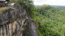 'The Plunge' at Danao Adventure Park in Bohol, Philippines
