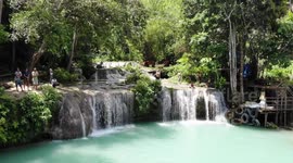 Amazing Waterfalls - Cambugahay Falls in Siquijor, Philippines