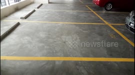 Bizarre Car Parking lot at a 5 Stars Hotel in Malaysia