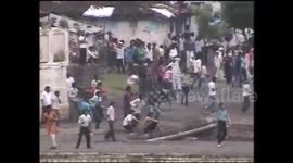 One dead, more than 280 injured during violent stone-pelting festival in Central India