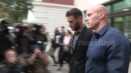 Hugo Lloris leaves court after being fined and banned for drink driving