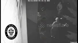 Police hunt sophisticated crooks caught on CCTV using relay device to steal Mercedes without a key