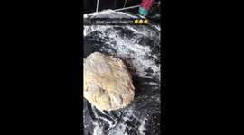When your asked to bake, but your just childish