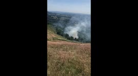 Malvern Hills On FIRE (early stage)