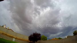 Time Lapse Thunderstorm over Albuquerque, NM 7/26/2018
