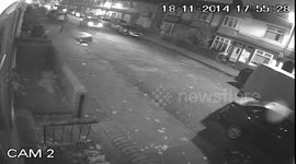 Stolen Car Crash Police Chase Birmingham UK