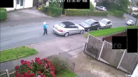 Neighbour from hell filmed pouring tea on 63-year-old grandmother