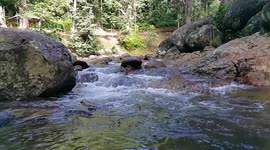 Beautiful waterfall ( view 1 1 ) of Lata Kekabu, Perak, Malaysia