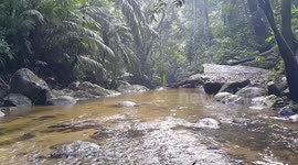 Beautiful waterfall ( view 10 ) of Lata Kekabu, Perak, Malaysia